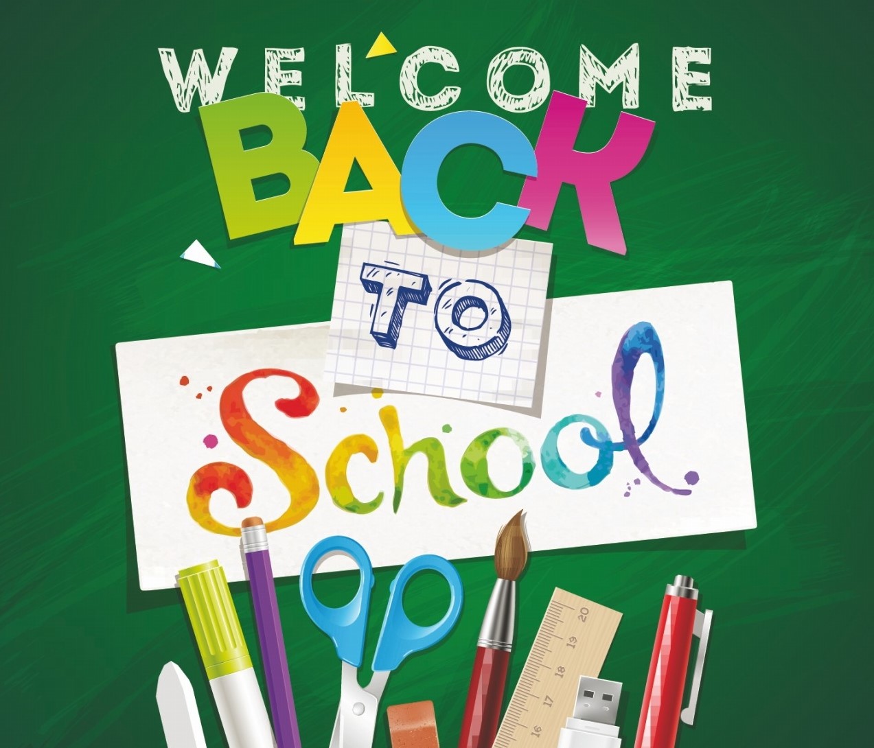 Welcome Back To School!teach To Be Happy