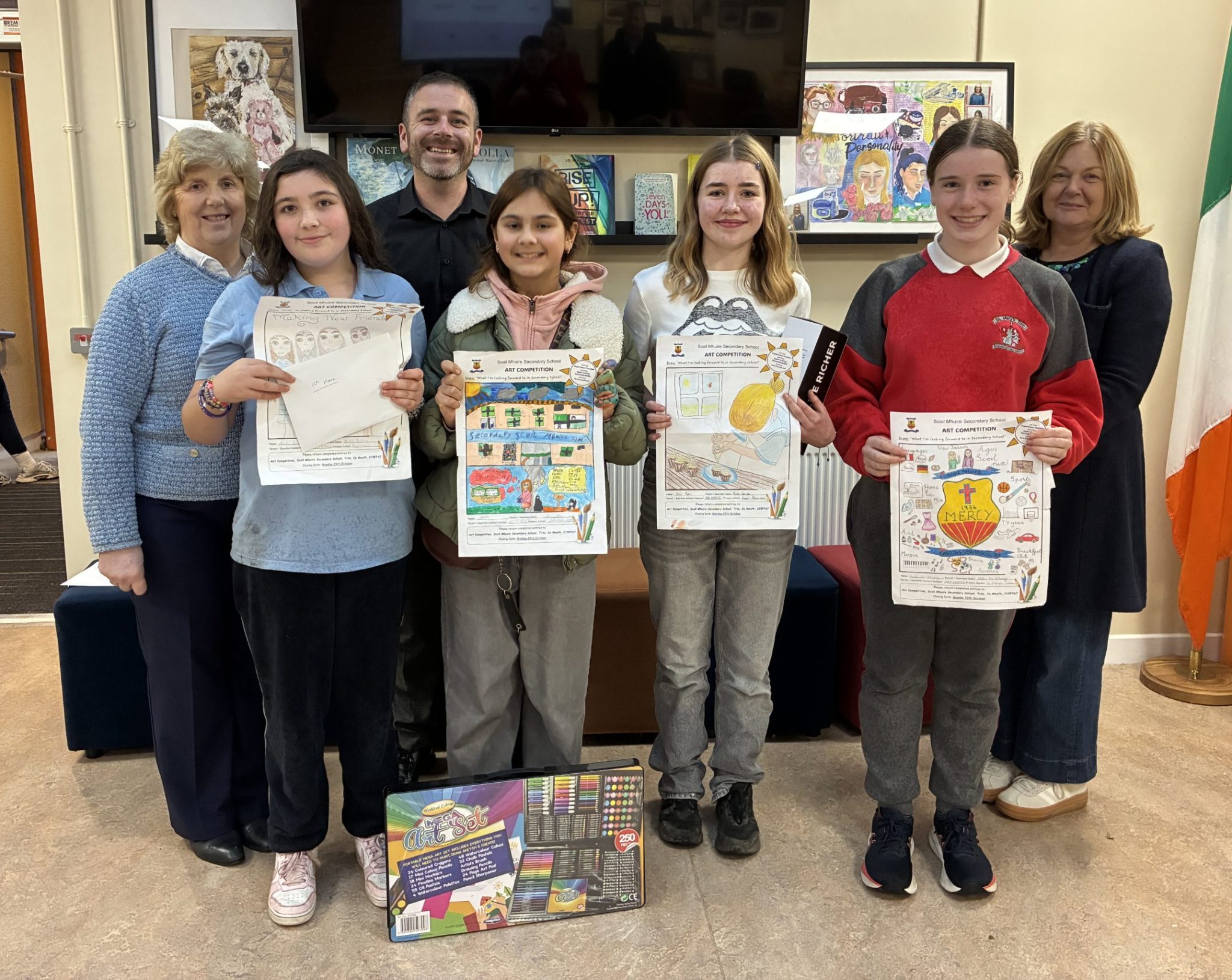 6TH CLASS ART COMPETITION WINNERS – Scoil Mhuire